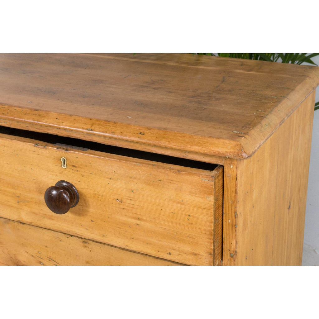 Antique Pine Victorian Sideboard-Antique Storage-KONTRAST