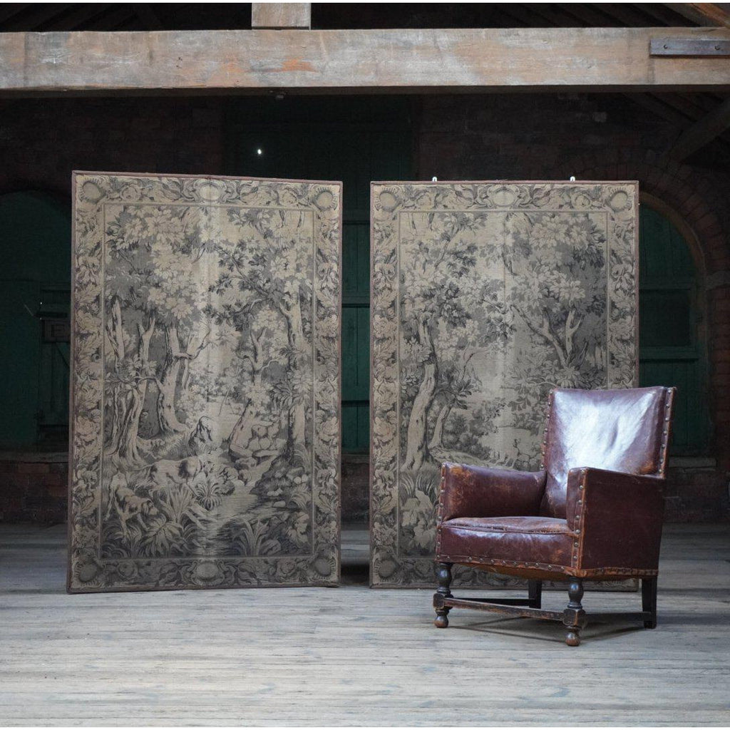 Antique Tapestry Panels - pair of-Antique Decor / Accessories-KONTRAST