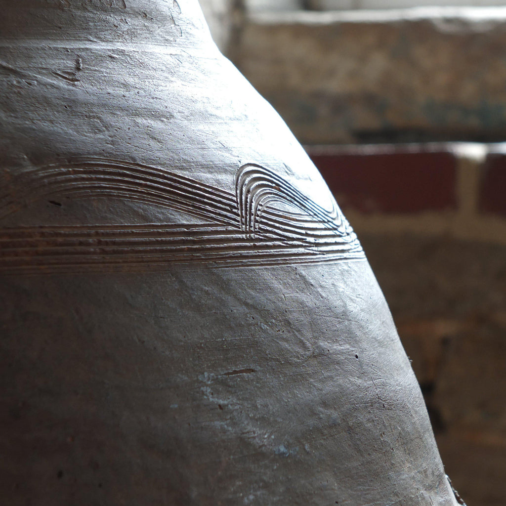 Antique Turkish terracotta olive pot 19th century-Antique Decor / Accessories-KONTRAST