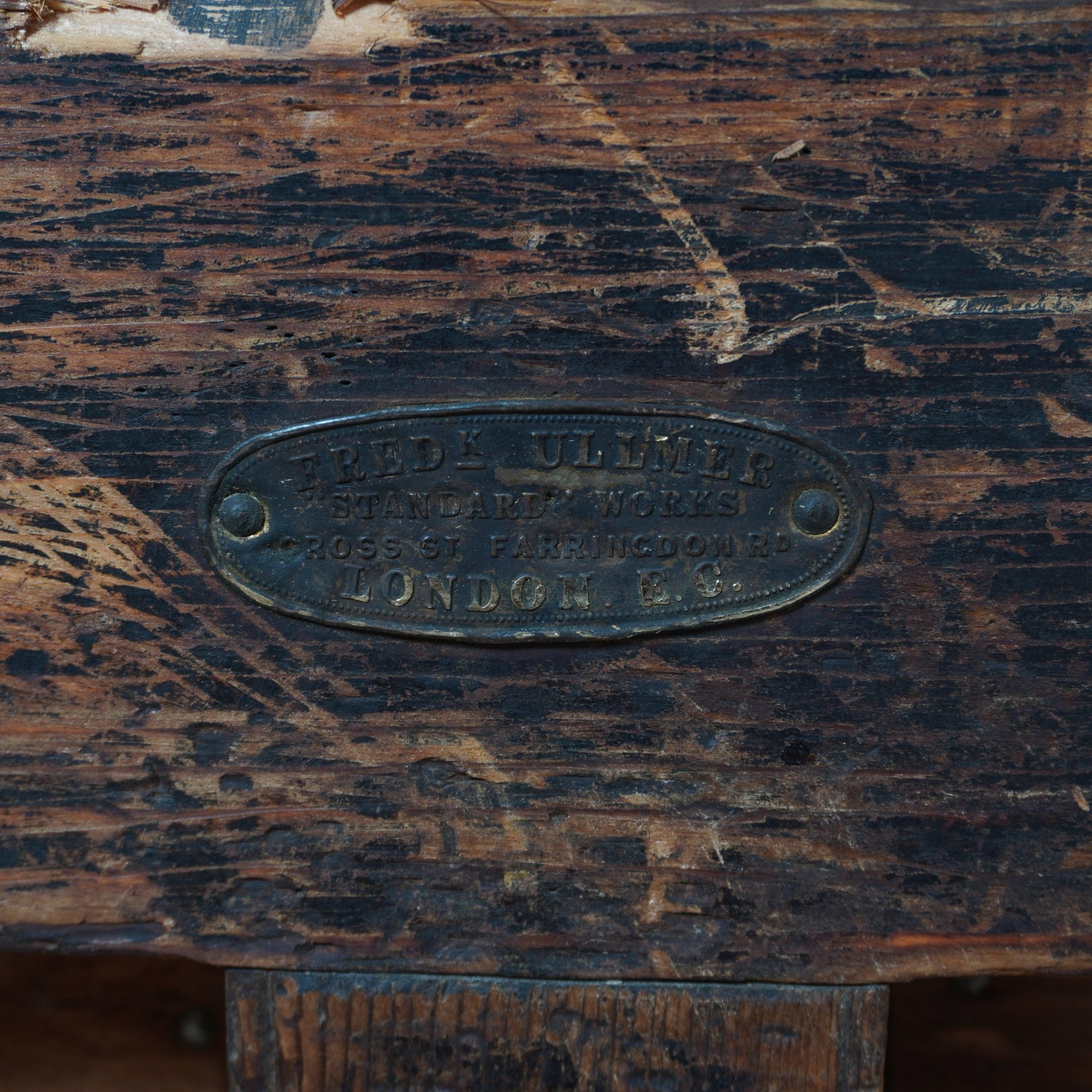 Antique Typesetting Table- printers storage - kitchen island – KONTRAST