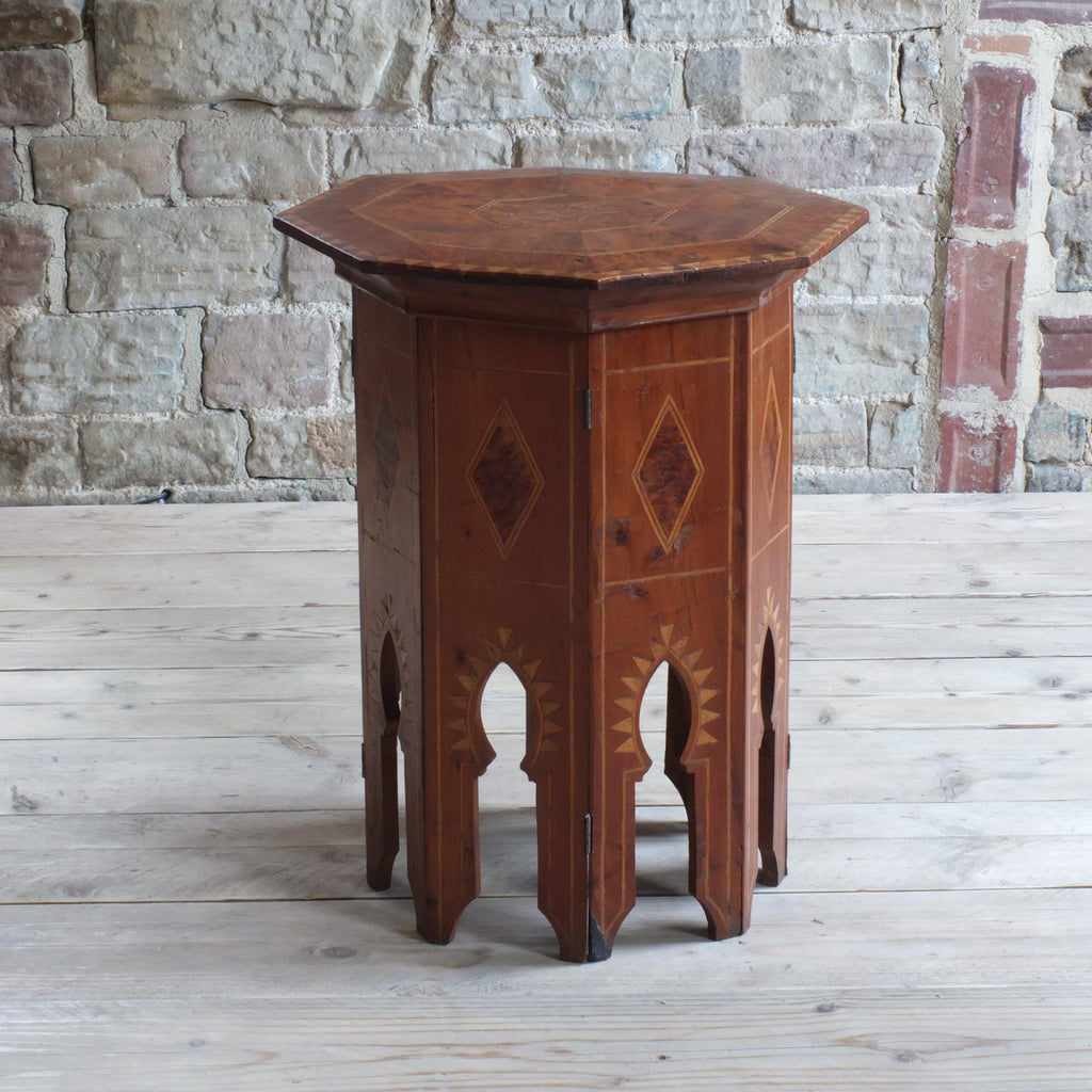 Antique moorish occasional side table-Antique Tables-KONTRAST