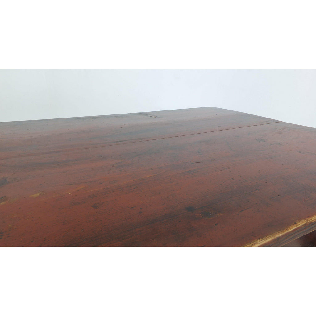 Antique painted pine Sid table / desk-Antique Tables-KONTRAST