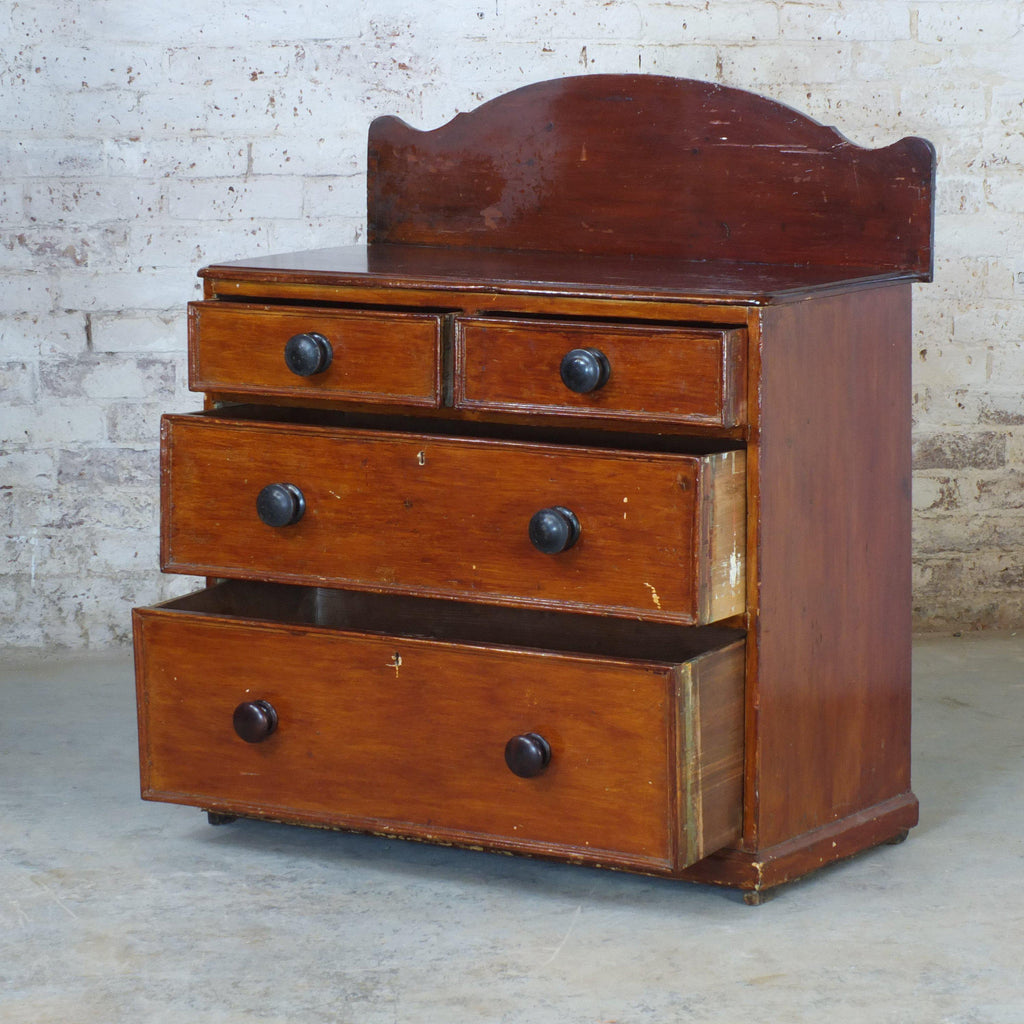 Antique pine drawers-Antique Storage-KONTRAST