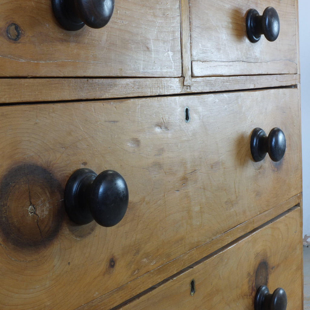 Antique pine farmhouse drawers-Antique Storage-KONTRAST