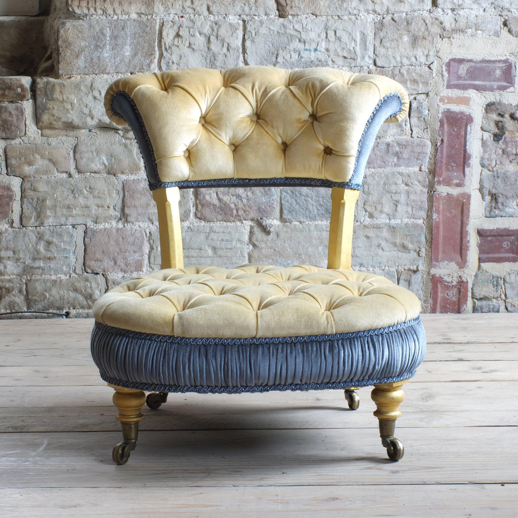 Antique slipper chair-Antique Seating-KONTRAST