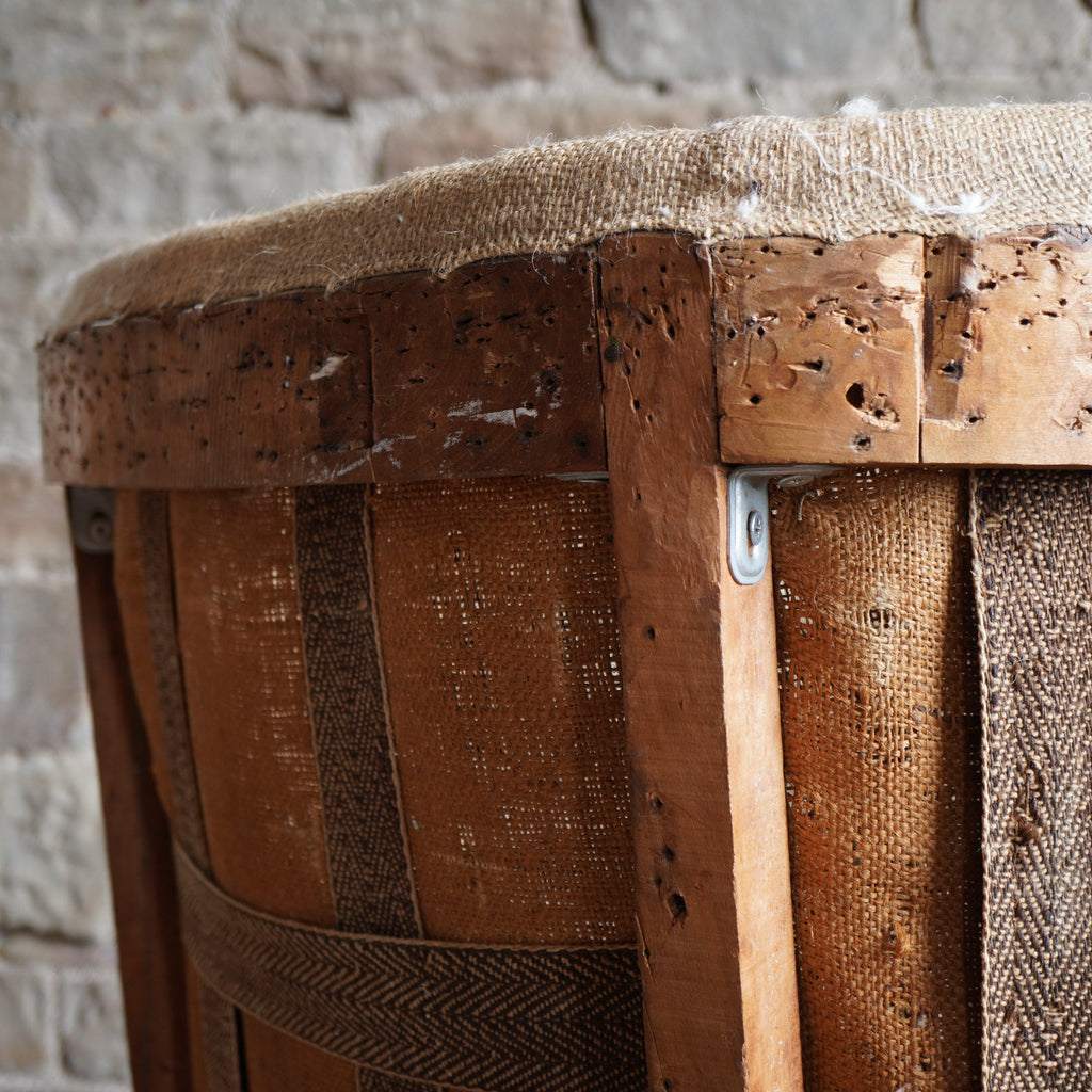 Barrel Back Wing Armchair-Antique Seating-KONTRAST