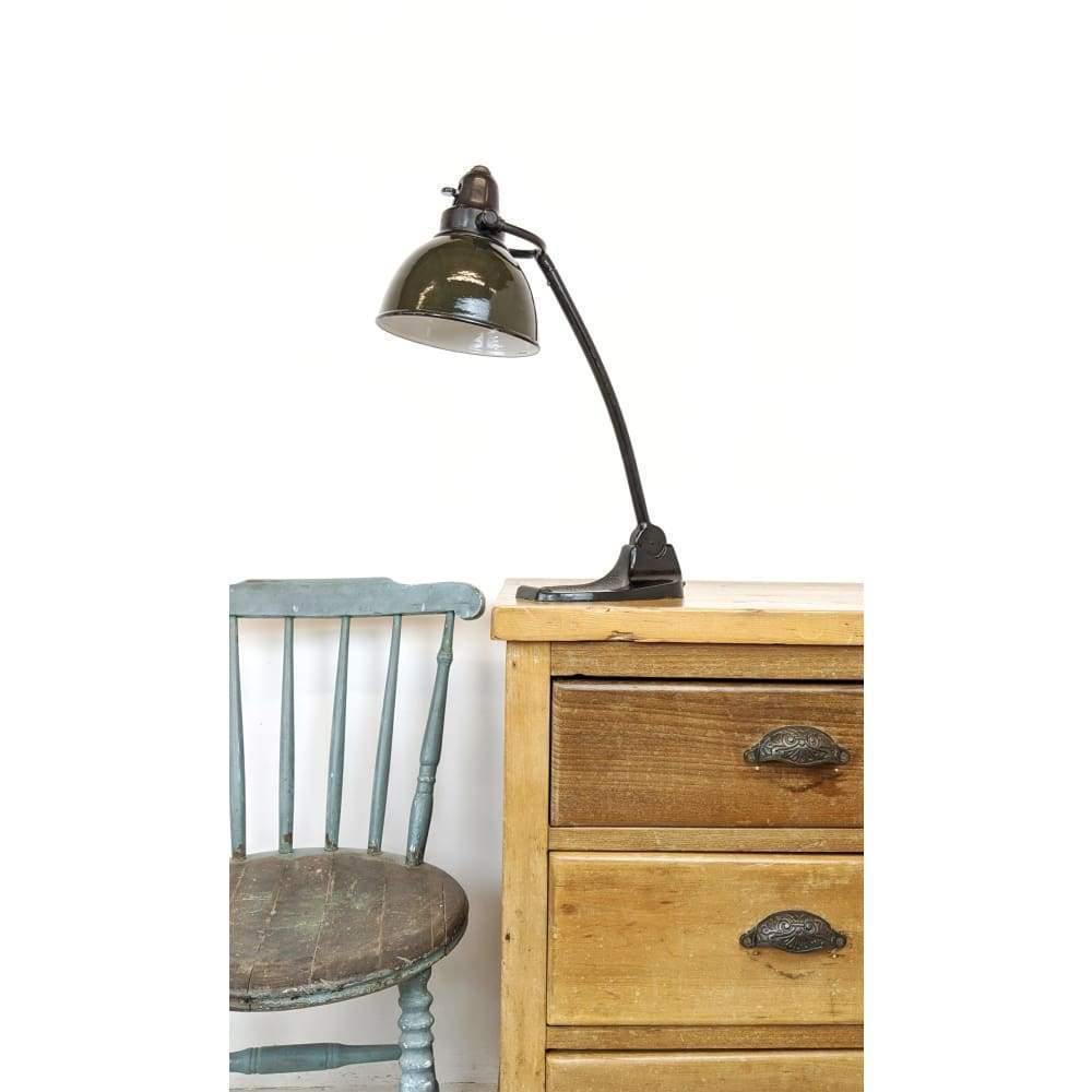 Bunte & Remmler Vintage Desk Lamp c.1920-Antique Lighting-KONTRAST