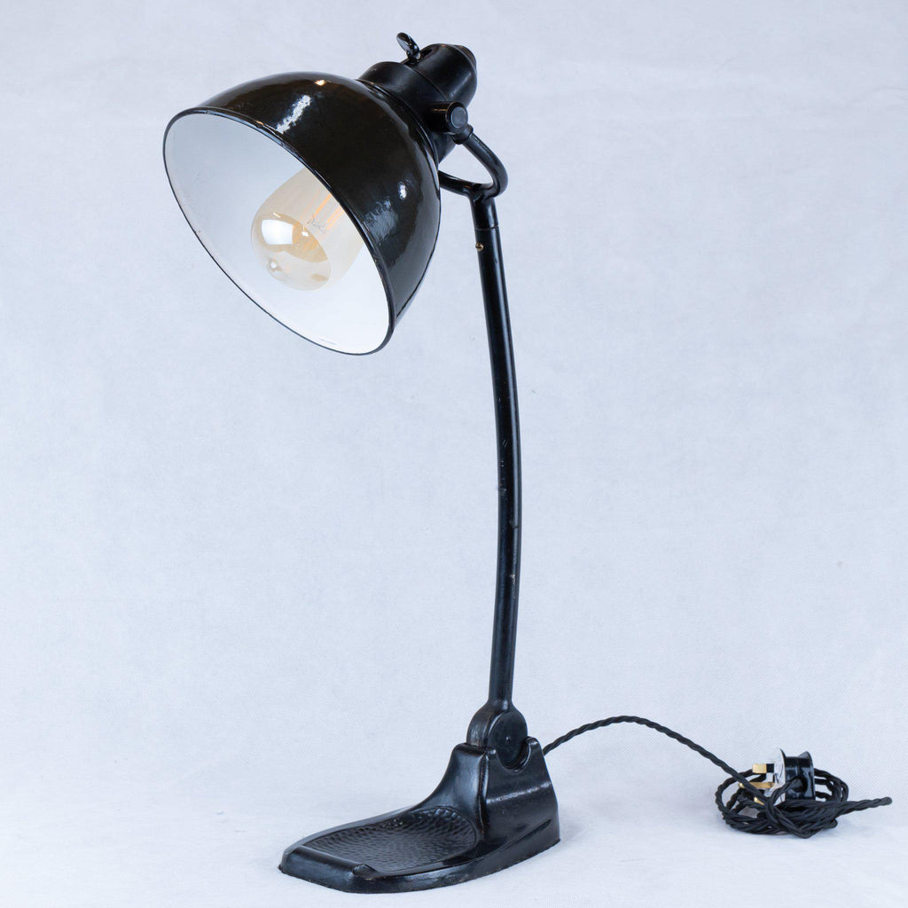 Bunte & Remmler Vintage Desk Lamp c.1920-Antique Lighting-KONTRAST