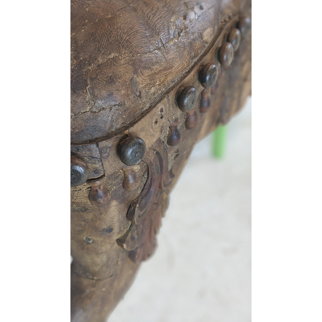 Carved Wooden Sapparam Horse-Antique Decor / Accessories-KONTRAST