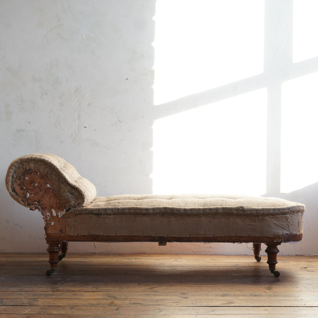 Chaise Longue by Cornelius V Smith-Antique Seating-KONTRAST