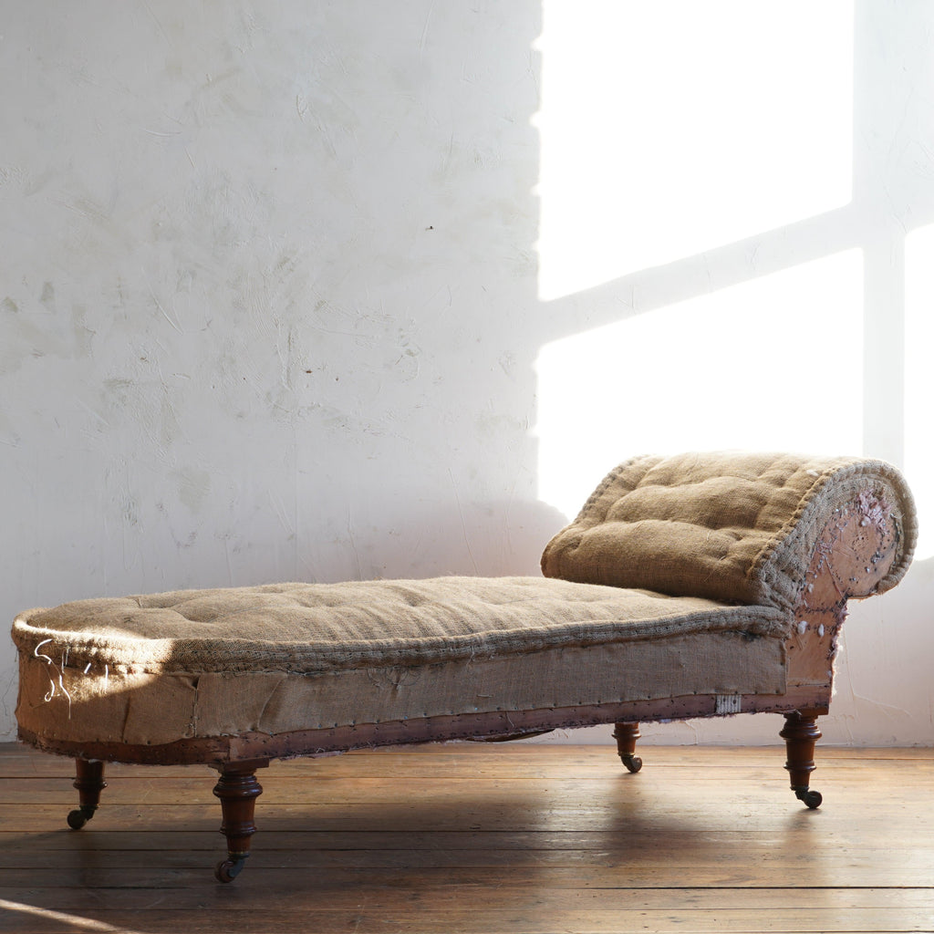 Chaise Longue by Cornelius V Smith-Antique Seating-KONTRAST