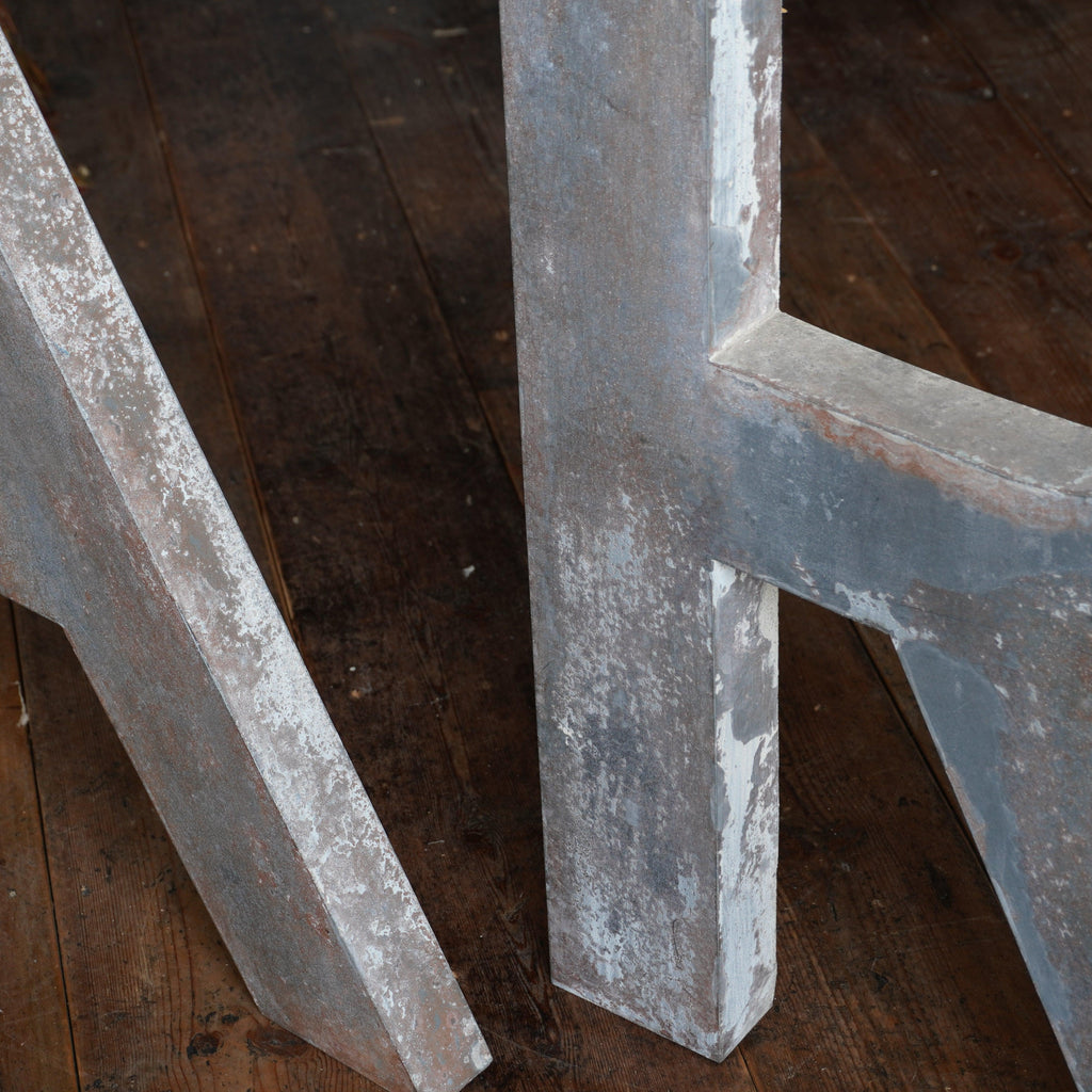Distressed Metal Letters, ART-KONTRAST
