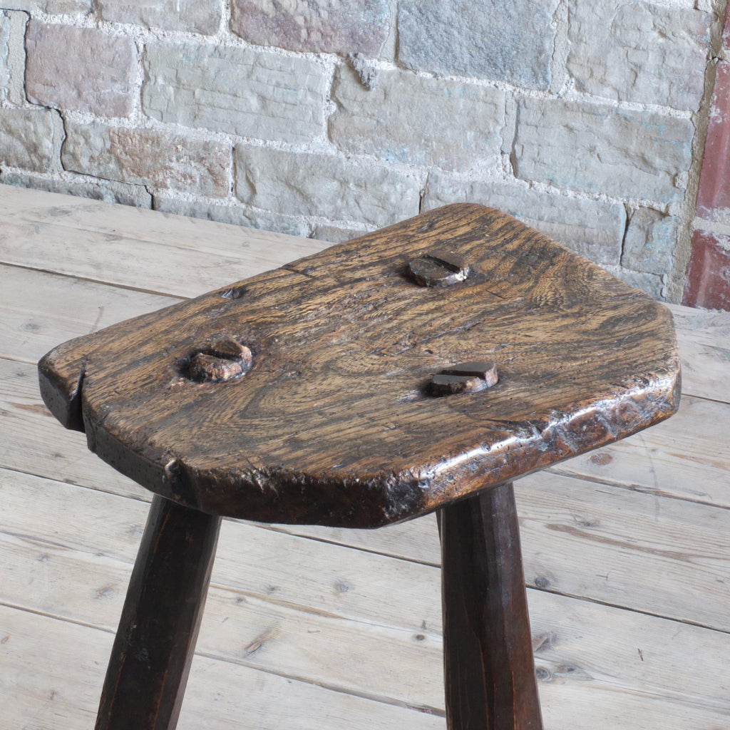 Early Cutlers Stool-Antique Seating-KONTRAST