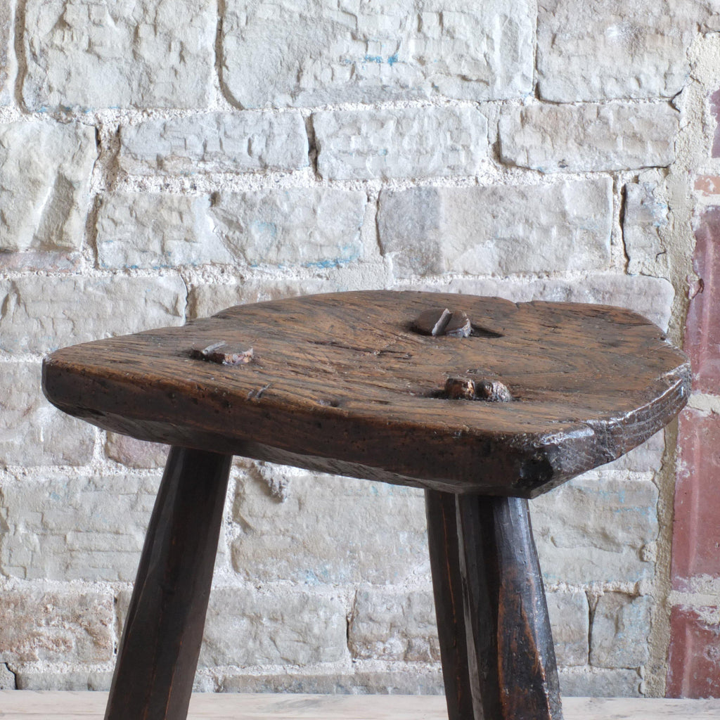Early Cutlers Stool-Antique Seating-KONTRAST