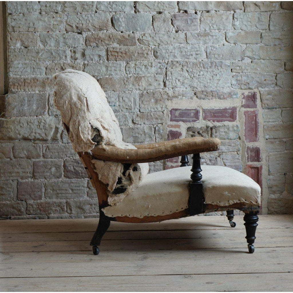 English Open Armchair-Antique Seating-KONTRAST