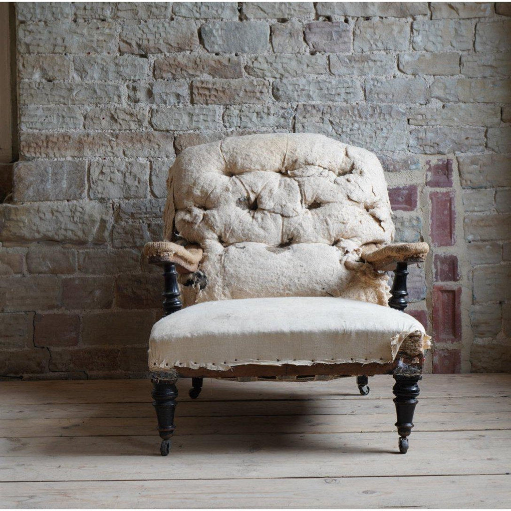 English Open Armchair-Antique Seating-KONTRAST