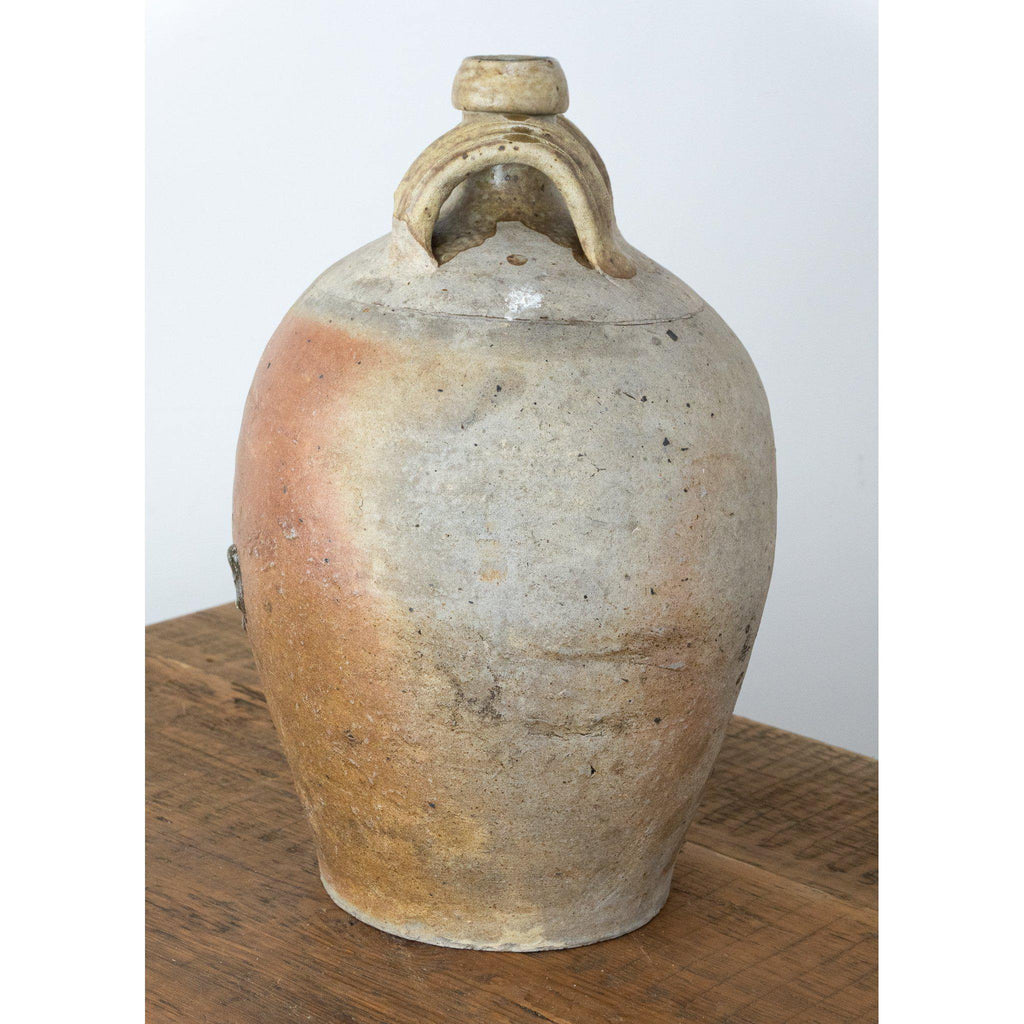 French Earthernware Flagon vessel-Antique Decor / Accessories-KONTRAST