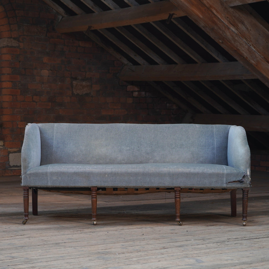 Georgian Campaign Sofa-Antique Seating-KONTRAST