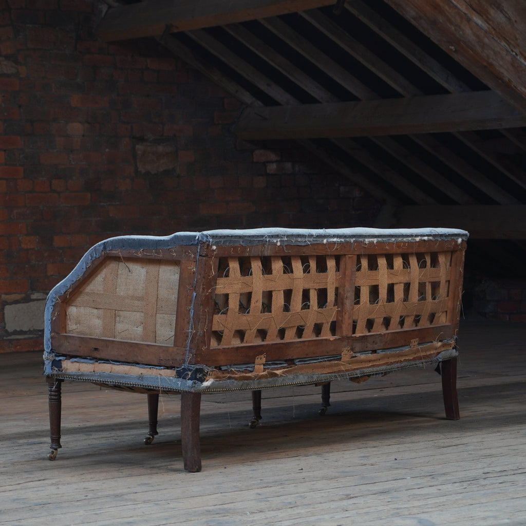 Georgian Campaign Sofa-Antique Seating-KONTRAST