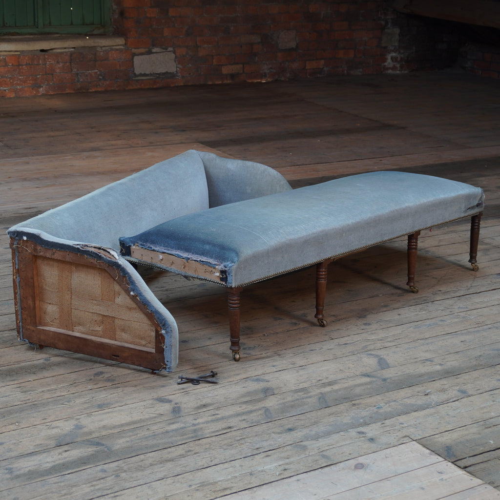 Georgian Campaign Sofa-Antique Seating-KONTRAST