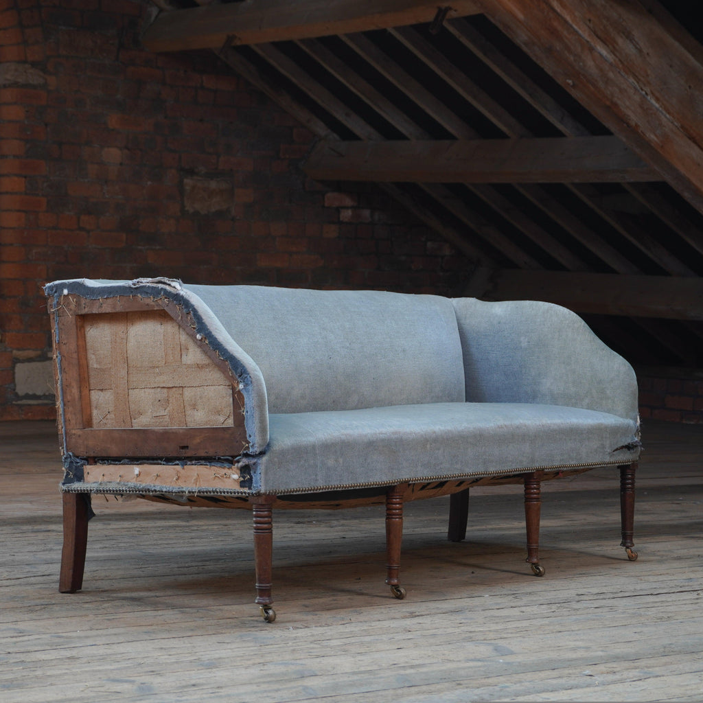 Georgian Campaign Sofa-Antique Seating-KONTRAST