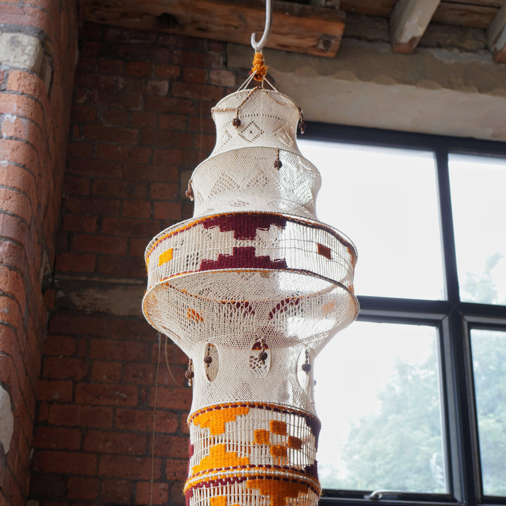 Hanging Keep Net Lampshade Decor-vintage lighting-KONTRAST