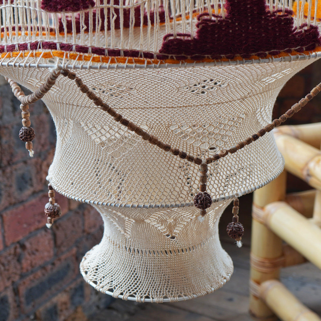 Hanging Keep Net Lampshade Decor-vintage lighting-KONTRAST