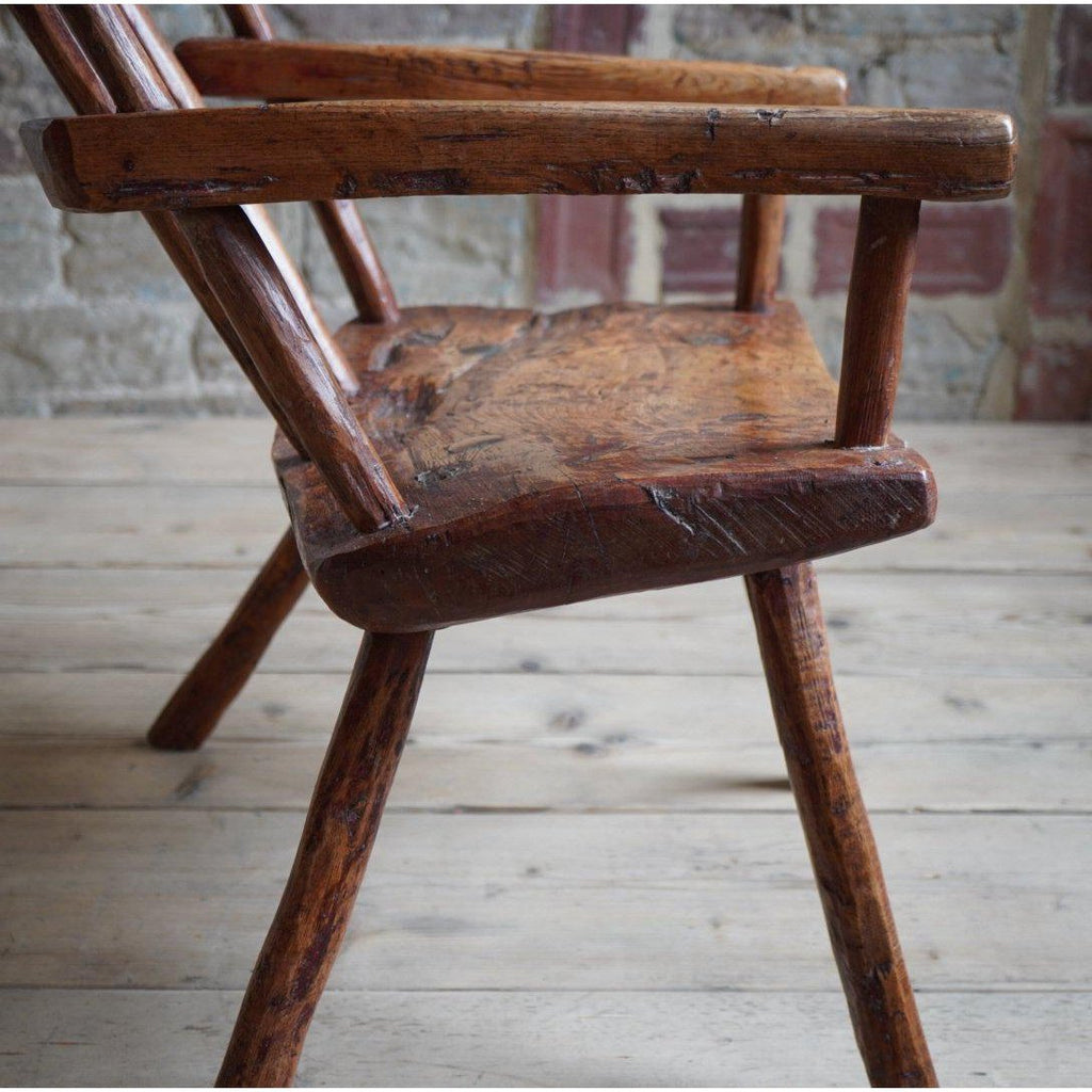 Irish Hedge Chair-Antique Seating-KONTRAST