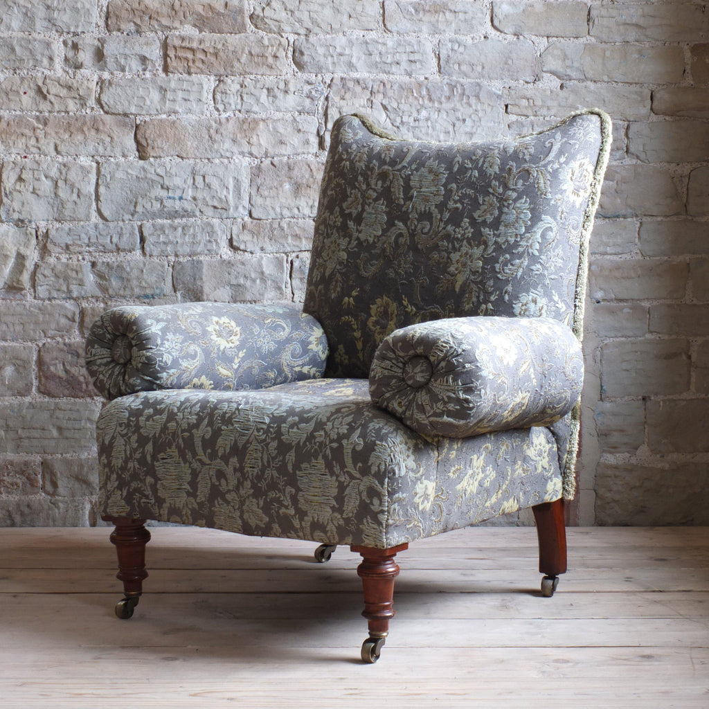 Late Victorian armchair-Antique Seating-KONTRAST