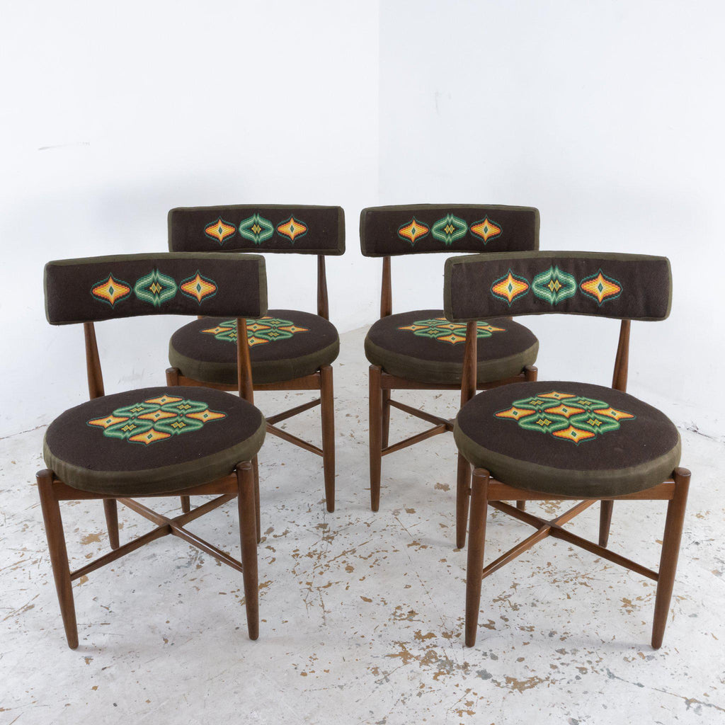 Mid Century Dining Chairs by Victor Wilkins-Mid Century Seating-KONTRAST