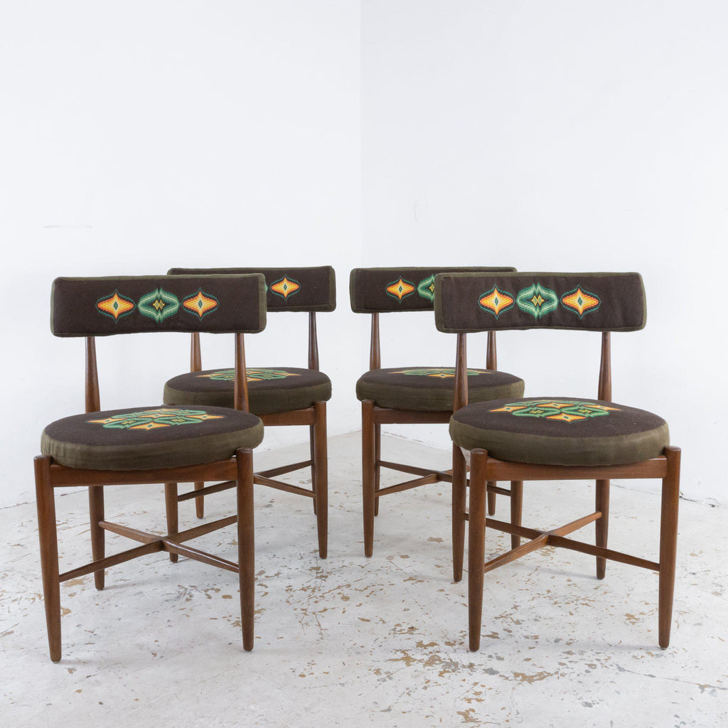 Mid Century Dining Chairs by Victor Wilkins-Mid Century Seating-KONTRAST