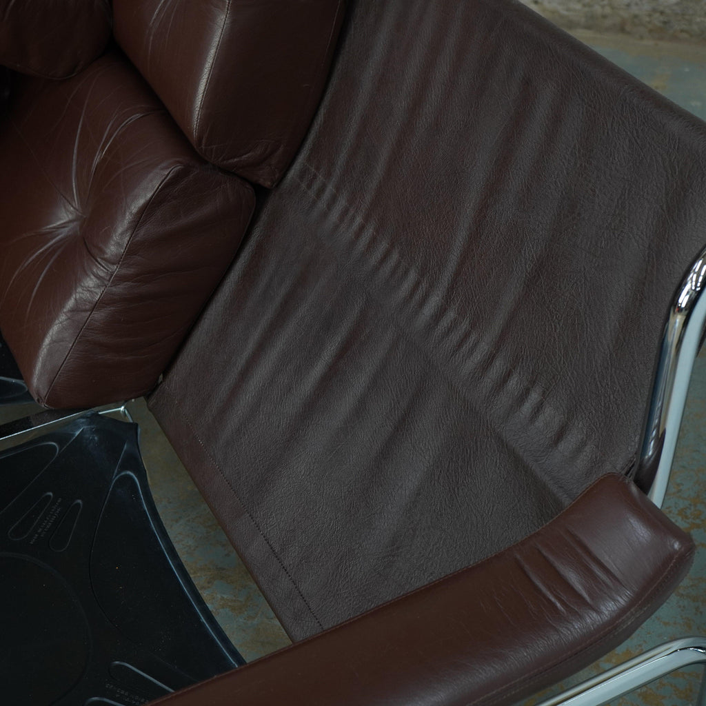 Pieff Alpha Sofa - 3 seater leather sofa - mid century-Mid Century Seating-KONTRAST