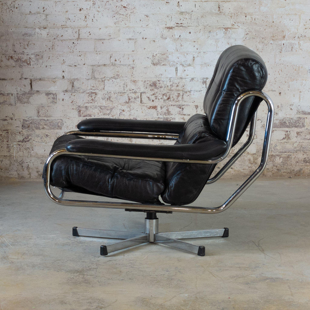 Pieff Alpha Swivel Chair-Mid Century Seating-KONTRAST