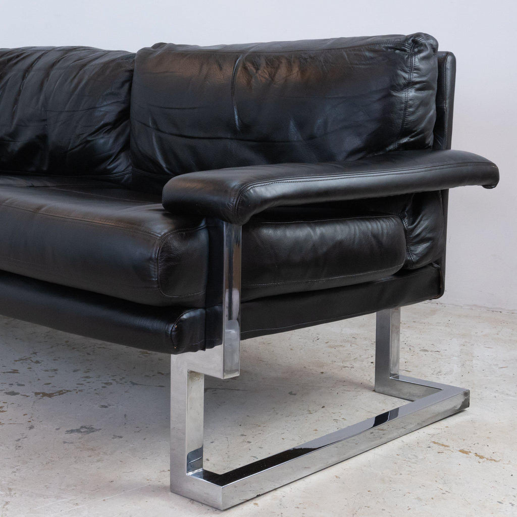 Pieff Leather Sofa-Vintage Seating-KONTRAST