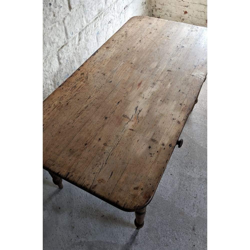 SOLD Antique Pine Prep Table-Antique Tables-KONTRAST