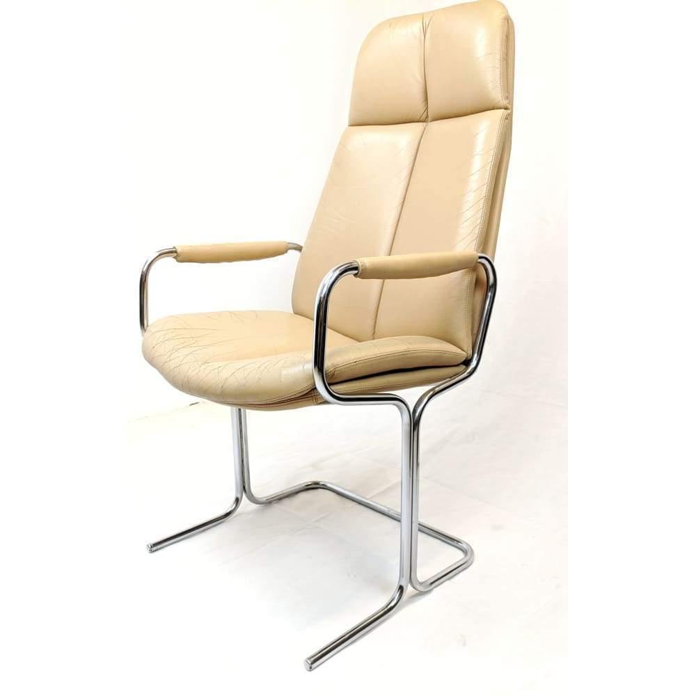 SOLD | Pieff Eleganza high back chair-Mid Century Seating-KONTRAST