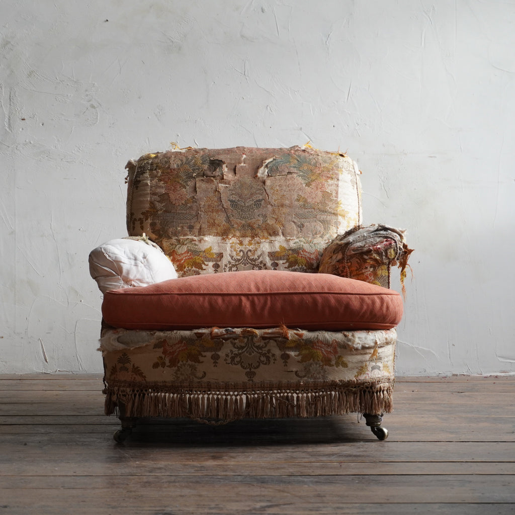 Trollope & Sons Club Style Armchair-Antique Seating-KONTRAST