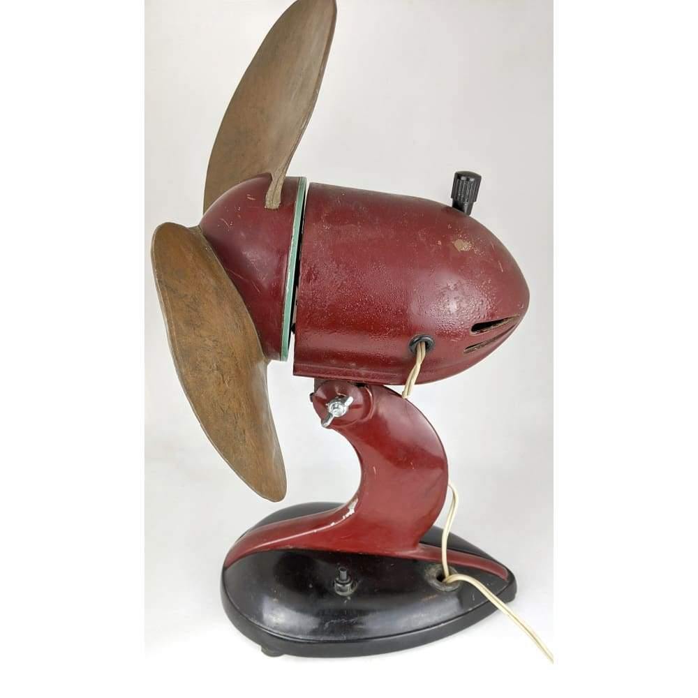 USSR Soviet Rubber Blade Fan 70s - like samson electric fan ventilator ve-1-Mid Century Decor / Accessories-KONTRAST