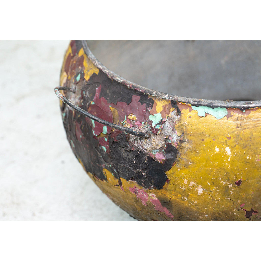 Vintage Colourful Aluminium Pot-Antique Decor / Accessories-KONTRAST