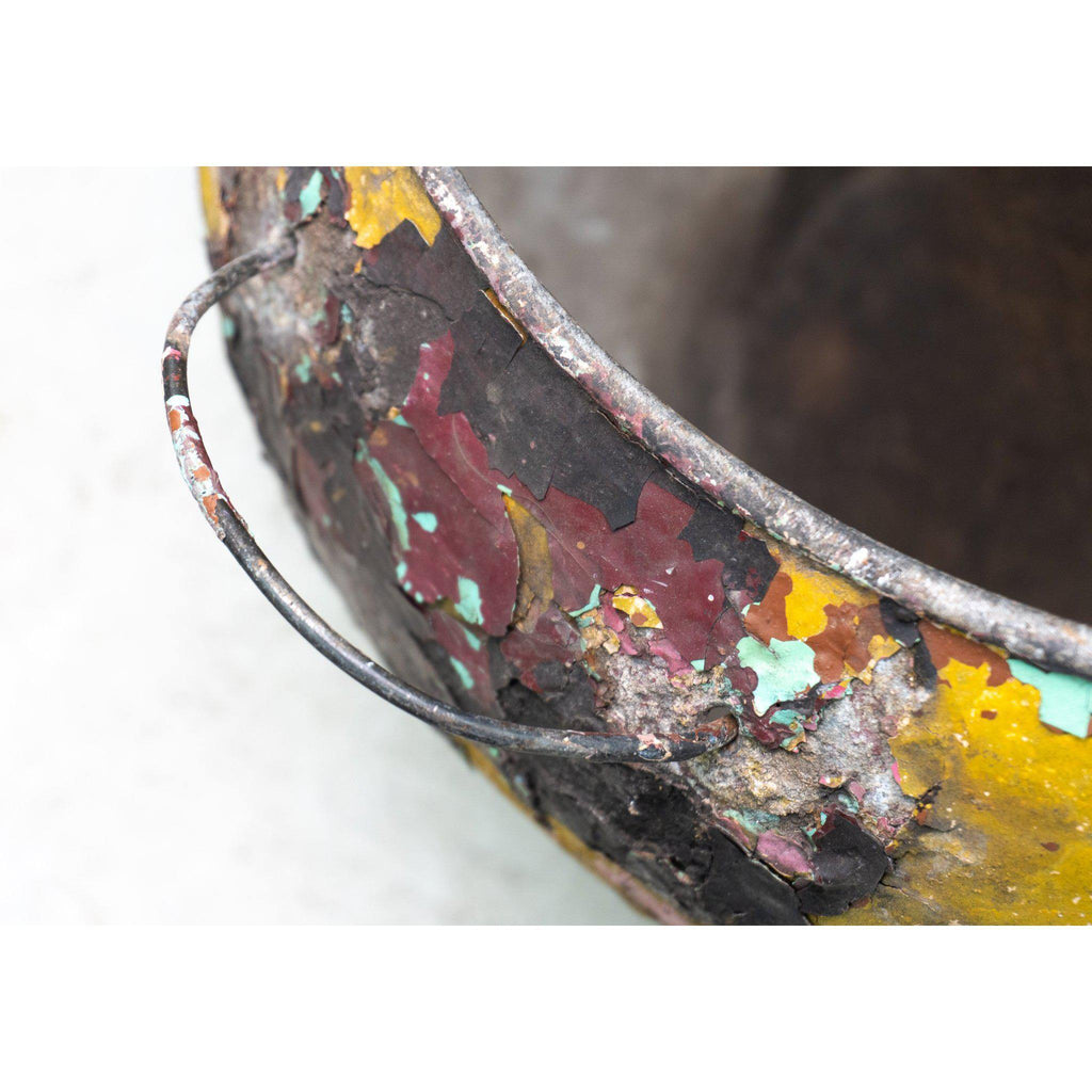 Vintage Colourful Aluminium Pot-Antique Decor / Accessories-KONTRAST